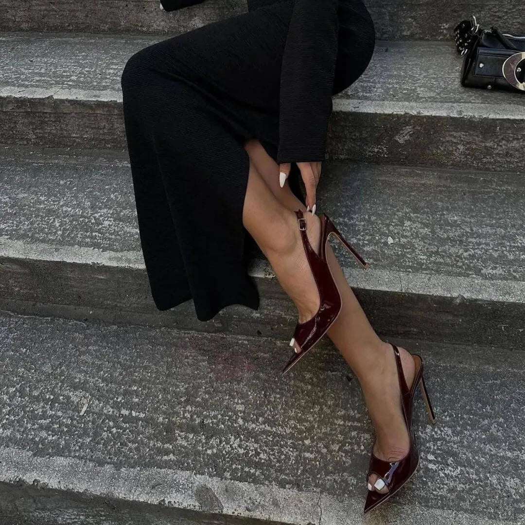 Bordo Topuklu Ayakkabı Nasıl Kombinlenir?