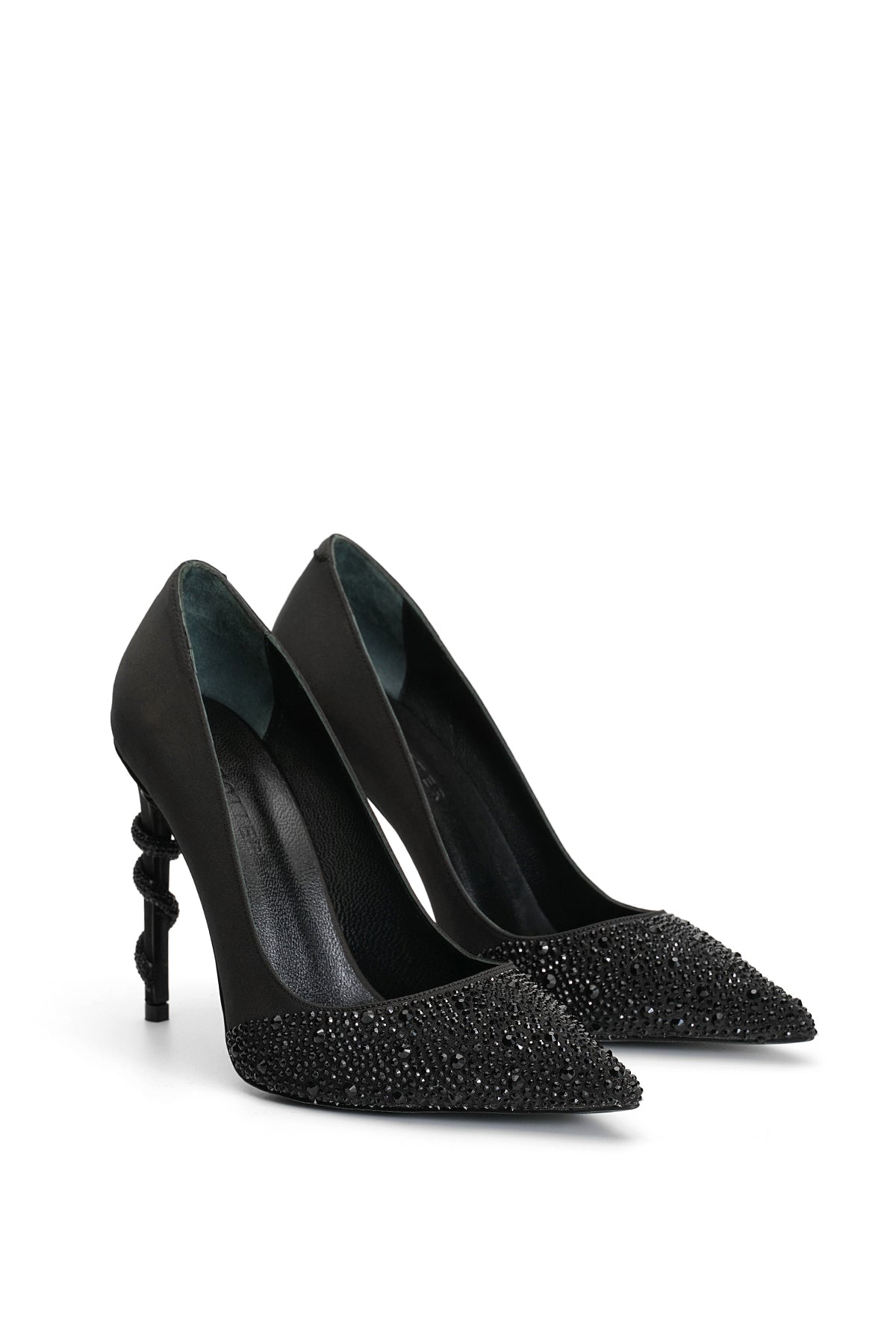 Apollo Saten 10 Cm Stiletto