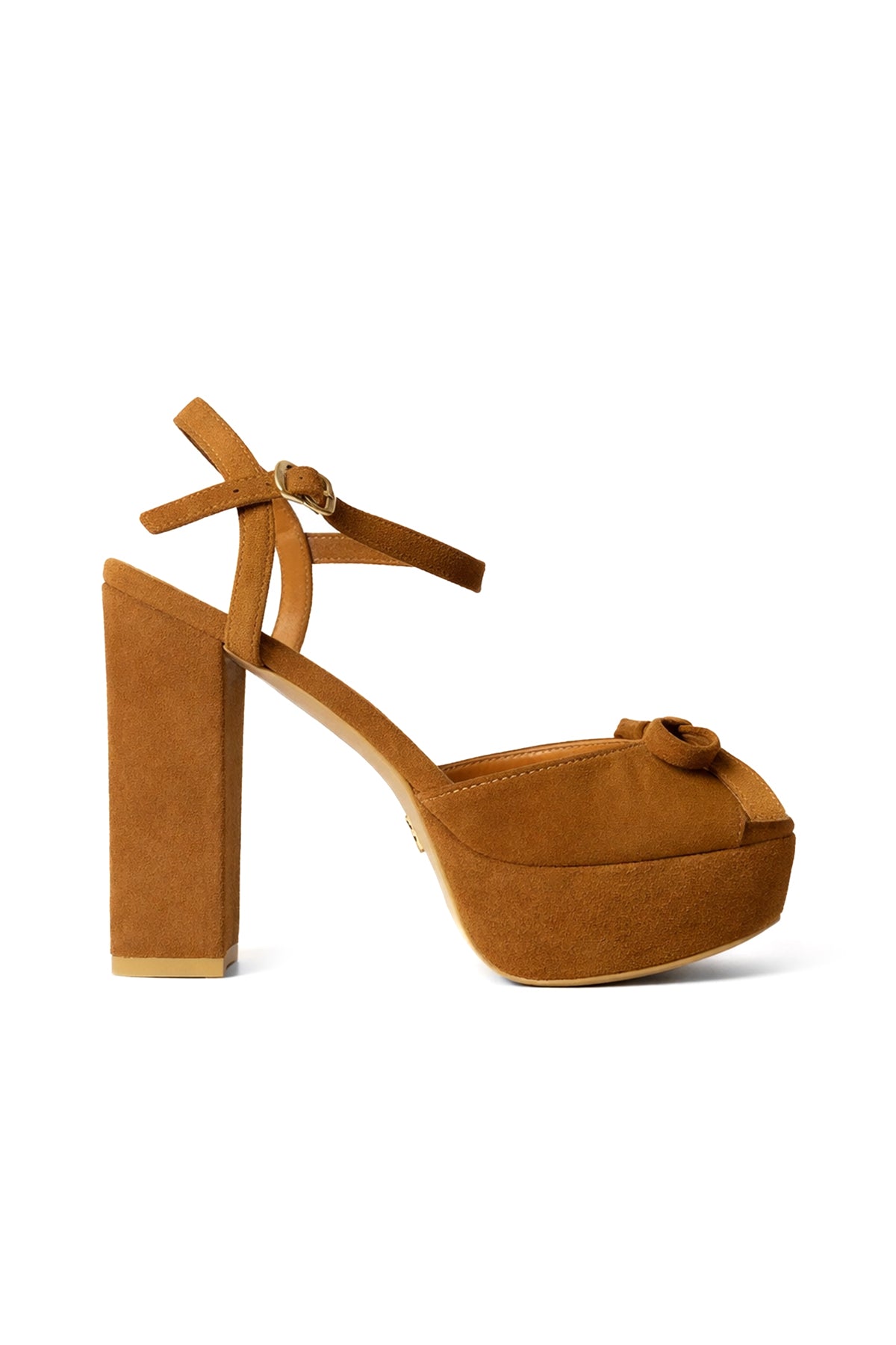 Betty Süet 12 Cm Platform Topuklu Ayakkabı