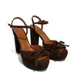 Betty Suede 12 cm Platform Heel Shoes