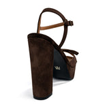 Betty Suede 12 cm Platform Heel Shoes