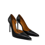 Blanca Deri 10 Cm Stiletto