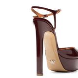 Brida Rugan 14 Cm Platform Topuklu Ayakkabı