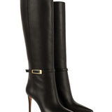 Brighton Leather 8 cm Heel Boots