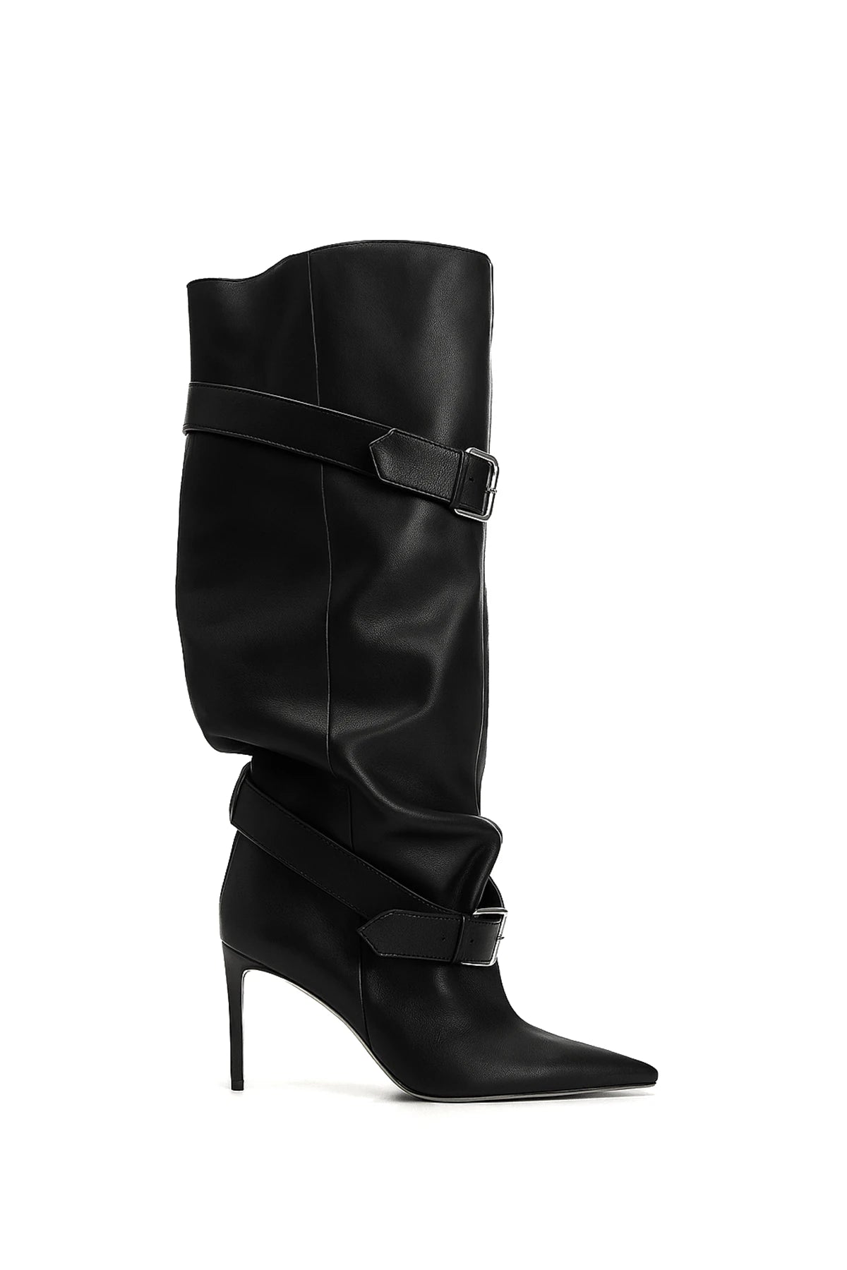 Bronte Deri 8 Cm Topuklu Çizme