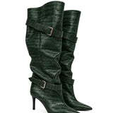 Bronte Leather 8 cm Heeled Boots 