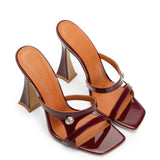 Carmela Rugan 10 cm Heeled Slippers