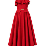 Cloud Strapless Underwire Women's Long Dress