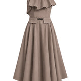 Cloud Strapless Underwire Women's Long Dress