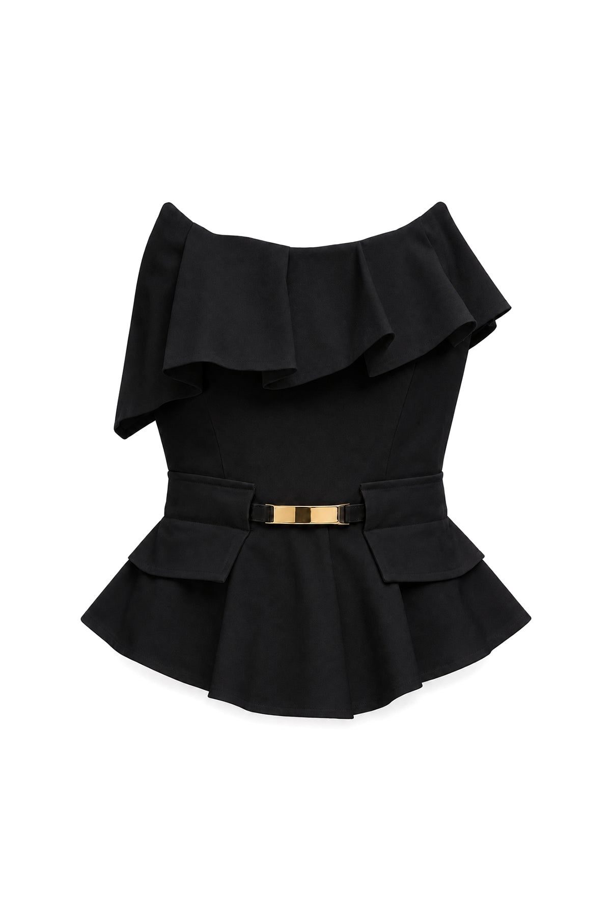 Cloud Straplez Peplum Kadın Büstiyer