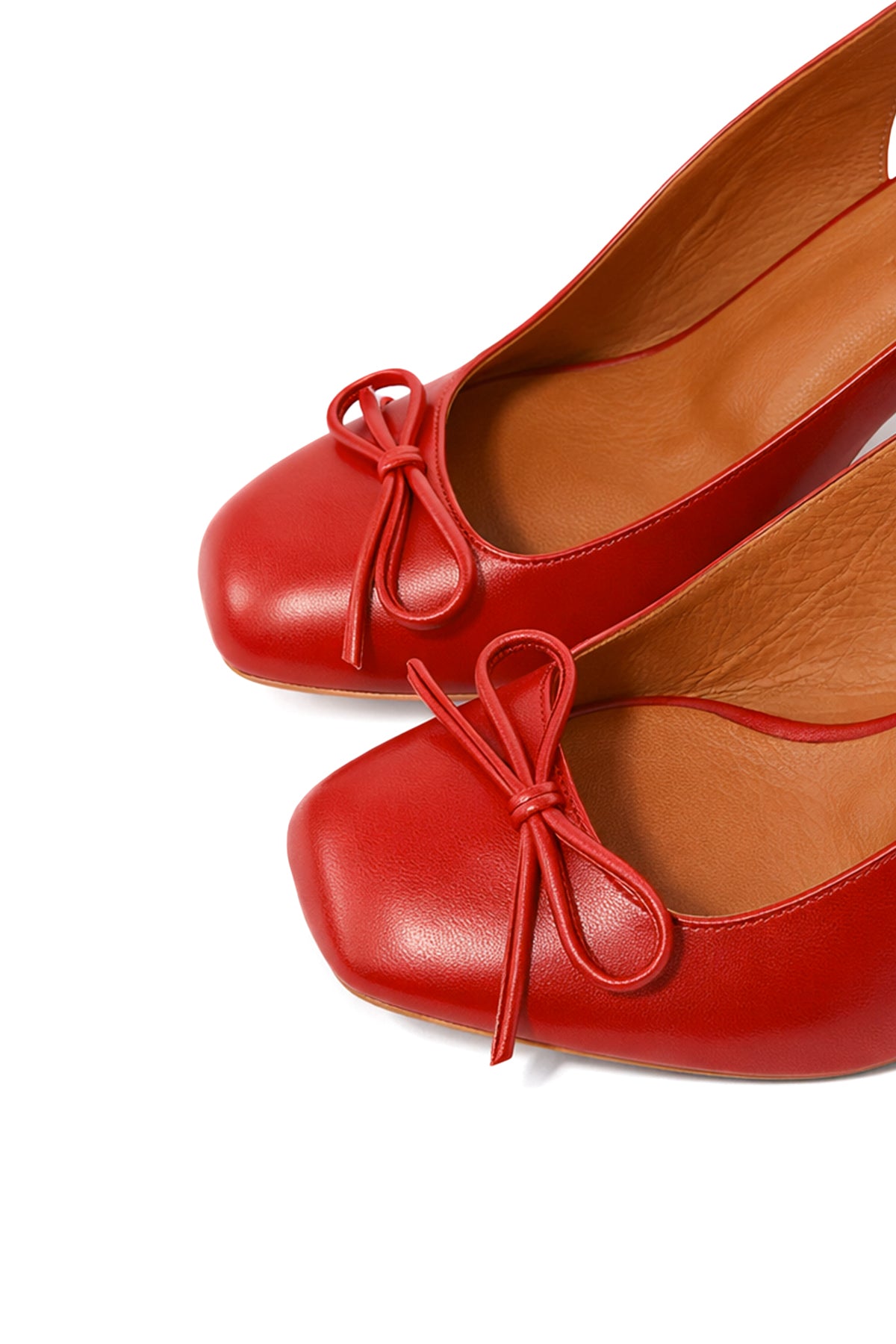 Doha II Deri 8 Cm Topuklu Ayakkabı