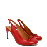 Doha II Deri 8 Cm Topuklu Ayakkabı