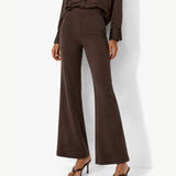Doja Draped Wide-Leg Women's Trousers