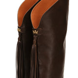 Dublin Leather 10 cm Heel Boots
