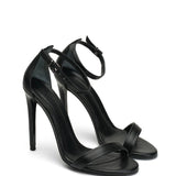 Elegant Mini Leather 10 cm Heel Shoes 