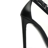 Elegant Mini Leather 10 cm Heel Shoes 