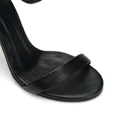 Elegant Mini Leather 10 cm Heel Shoes 