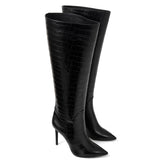 Elina Leather 10 cm Heeled Boots