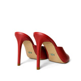 Eloria Deri 10 Cm Topuklu Terlik