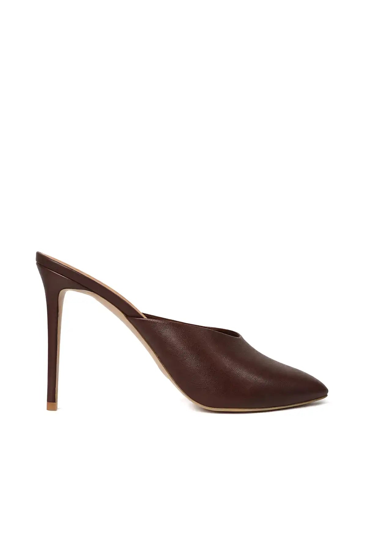 Eloria Deri 10 Cm Topuklu Terlik