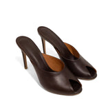 Eloria Deri 10 Cm Topuklu Terlik