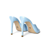 Eloria Patent Leather 10 cm Heeled Slippers