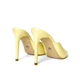 Eloria Patent Leather 10 cm Heeled Slippers