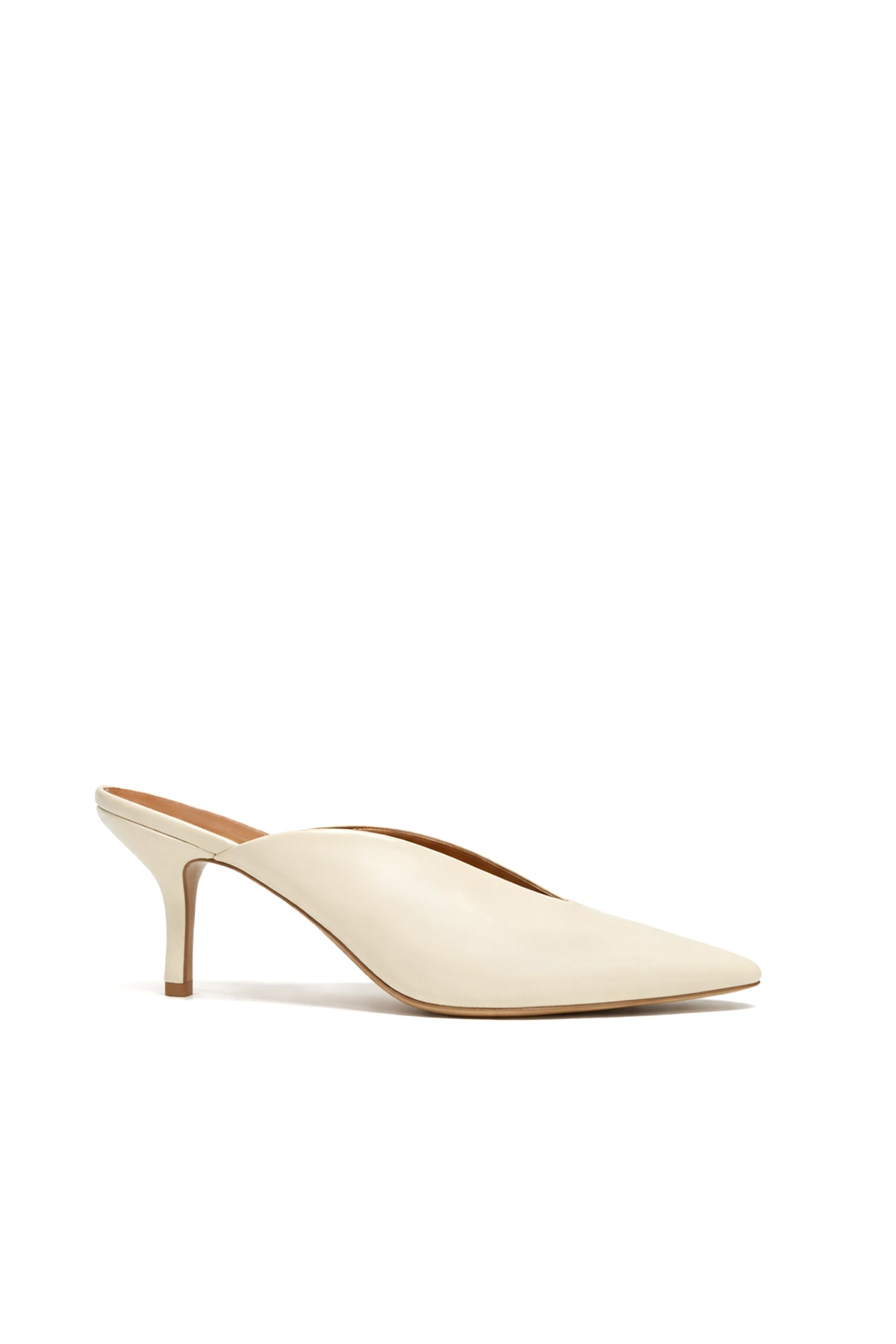 Evelia Leather 7 Cm Heeled Slippers
