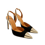 Evelyn Patent Leather-Suede 10 Cm Stiletto