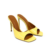 Florenza Rugan 10 Cm Topuklu Terlik