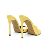Florenza Rugan 10 Cm Topuklu Terlik