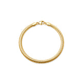 Golden İtalyan 925 Ayar Gümüş Kolye Bileklik Set
