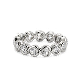 Heart Eternity 925 Ayar Gümüş Yüzük
