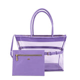 Jabobag Tote Beach Rugan & Şeffaf Omuz Çantası