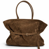 Jabobag Tote Large Süet Omuz Çantası