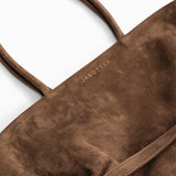 Jabobag Tote Large Süet Omuz Çantası