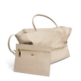 Jabobag Tote Medium Deri Omuz Çantası