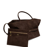 Jabobag Tote Medium Süet Omuz Çantası