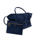 Jabobag Tote Medium Suede Shoulder Bag