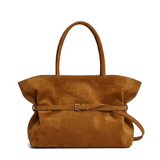 Jabobag Tote Medium Suede Shoulder Bag