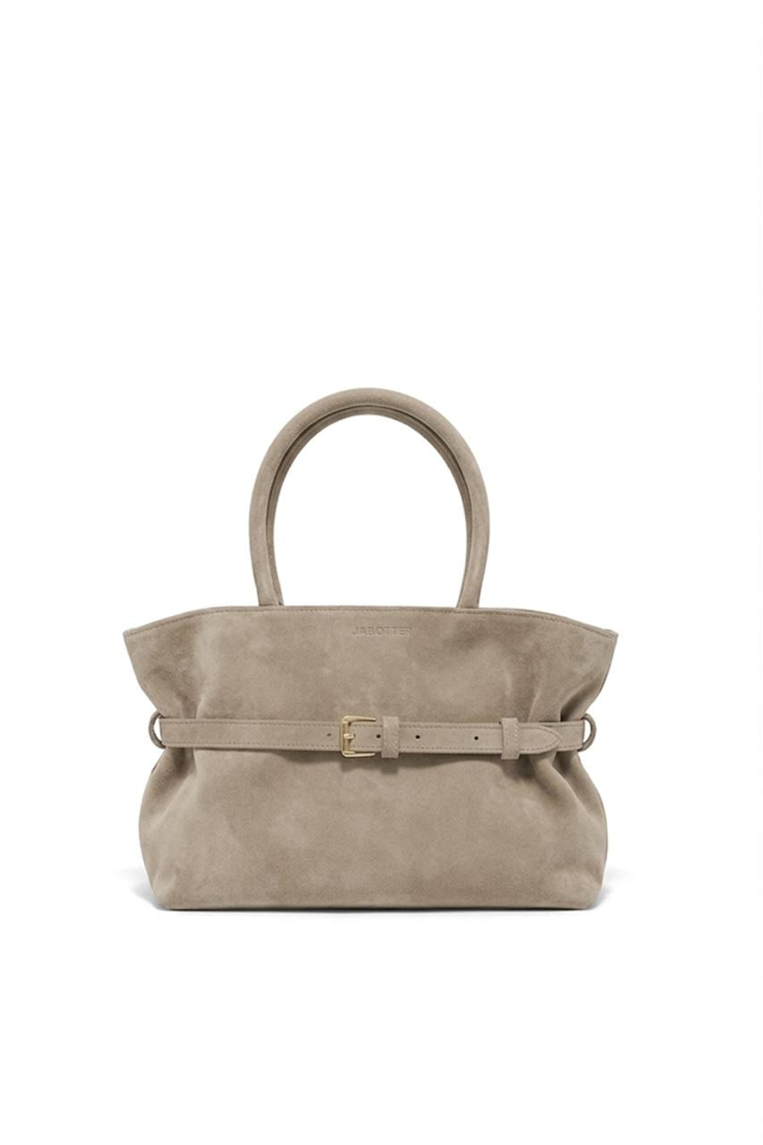 Jabobag Tote Small Süet Omuz Çantası
