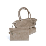 Jabobag Tote Small Süet Omuz Çantası