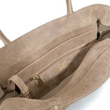 Jabobag Tote Small Süet Omuz Çantası