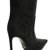 Alexandra Leather 10 cm Heeled Boots 