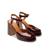 Babs Rugan 10 Cm Platform Topuklu Ayakkabı