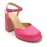 Babs Saten 10 Cm Platform Topuklu Ayakkabı