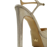 Brida Simli 14 Cm Platform Topuklu Ayakkabı