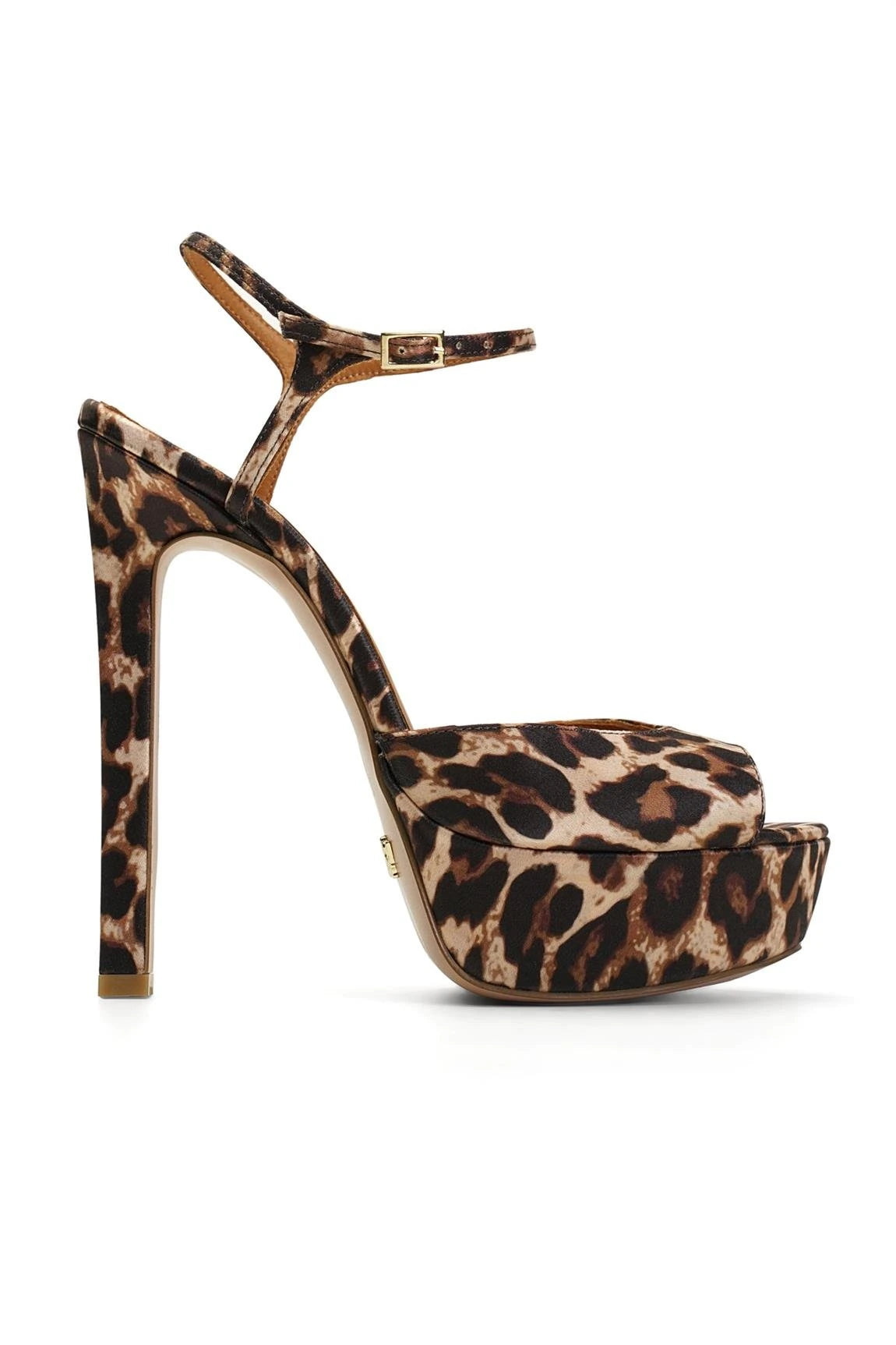 Brida Saten 14 Cm Platform Topuklu Ayakkabı