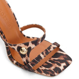 Carmela Satin 10 cm Heeled Slippers