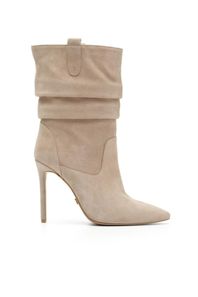 Caroline Süet 10 Cm Topuklu Bot